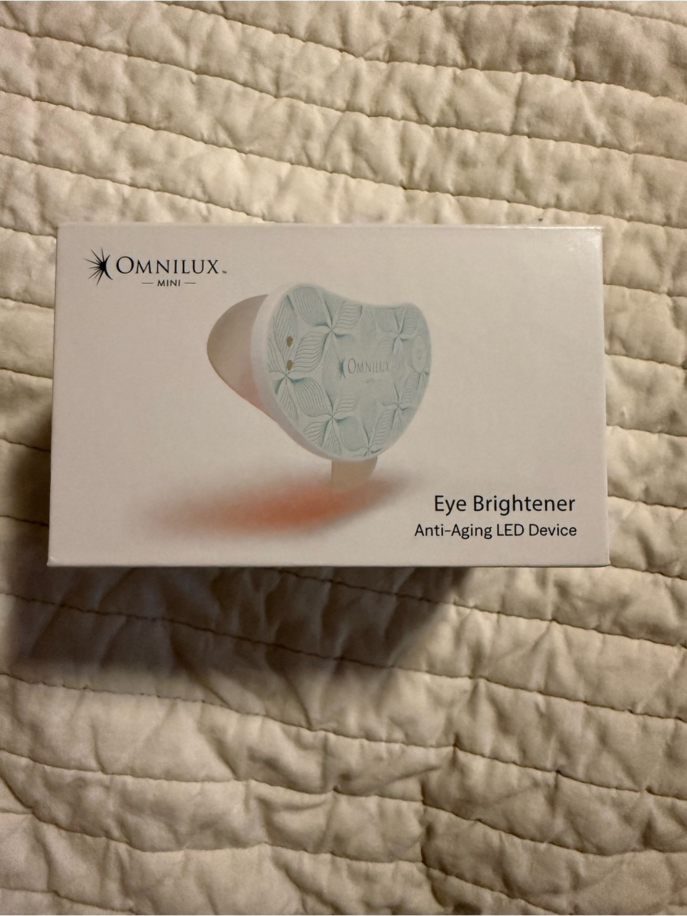 Omnilux Mini Eye Brightener Anti-Aging LED Device — Light Blue